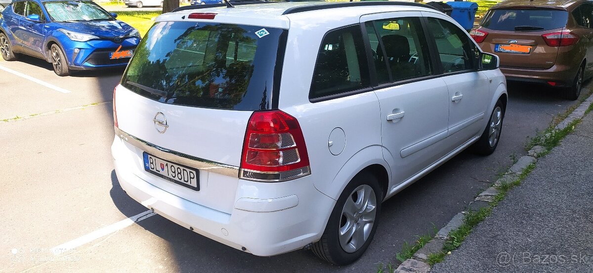 Opel Zafira B 1.8 benzín+LPG