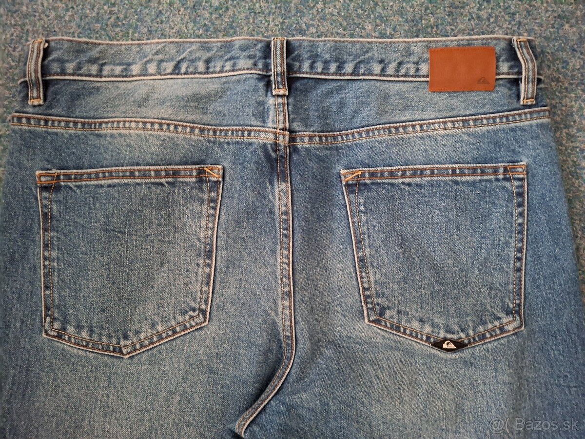 predam kvalitne rifle dzinsy QUIKSILVER Denim slim fit
