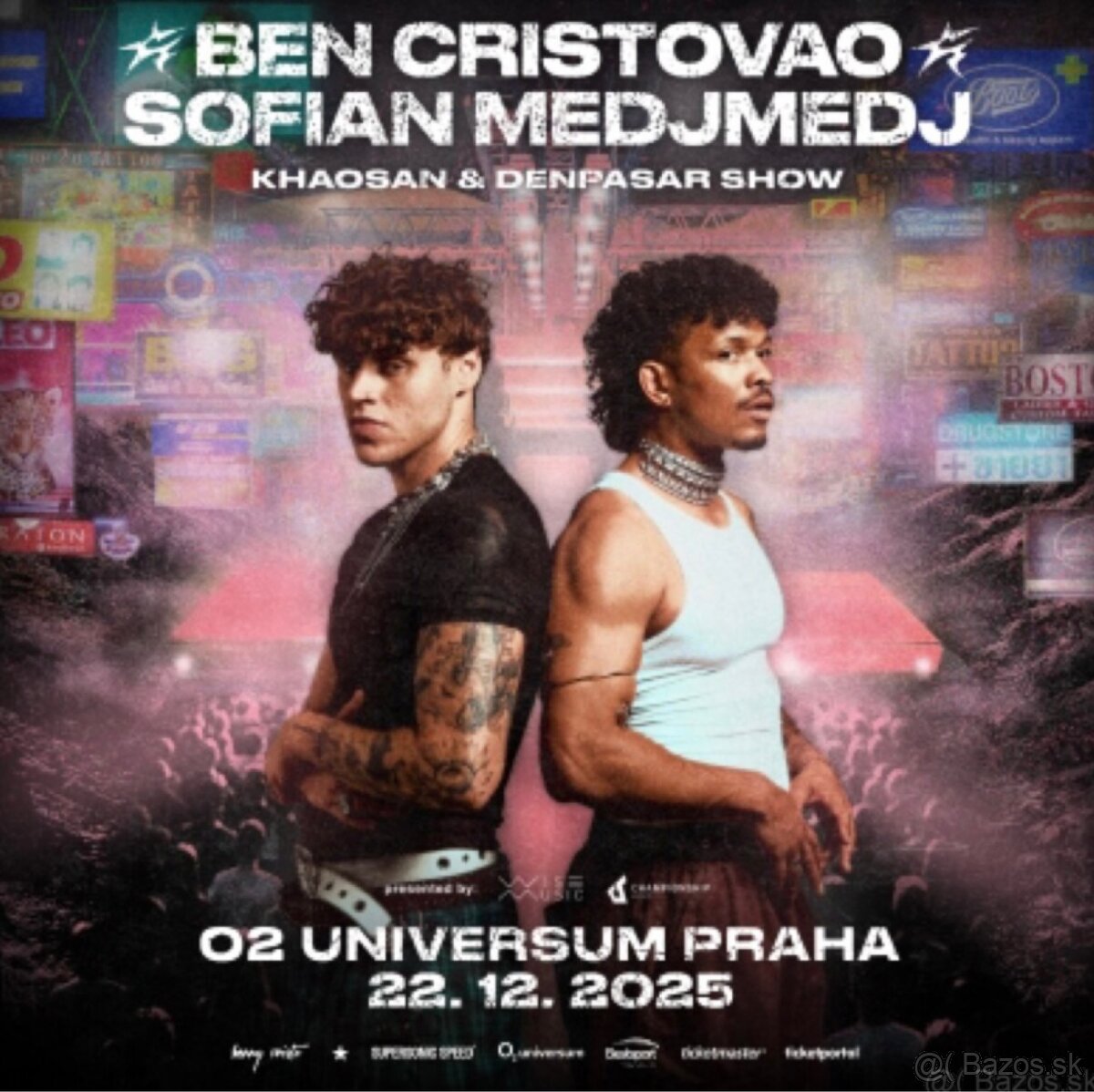 Sofian Medjmedj x Ben Cristoavo o2 arena Praha