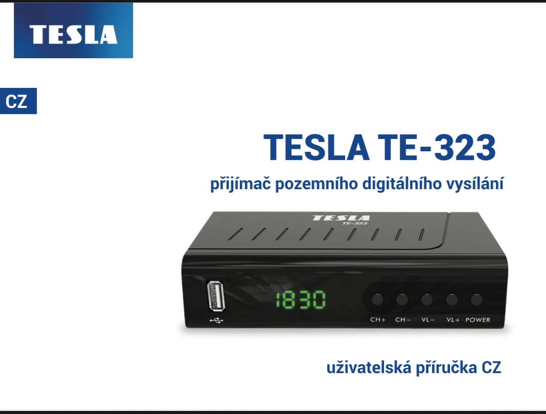 DVB-T2 Tuner Tesla TE-323