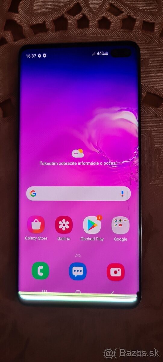 Samsung galaxy s10plus 8/128 dual plne funkčný. displej pošk