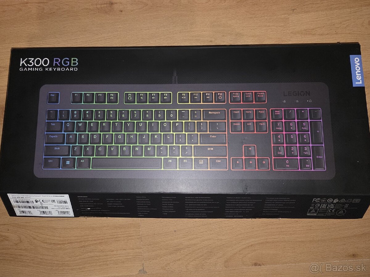 AKTUALIZOVANÉ Lenovo Legion K300 RGB