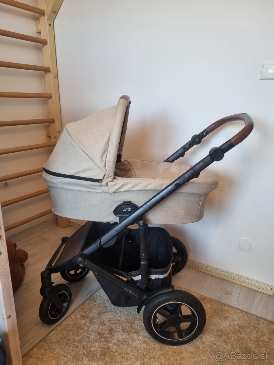 Kočík dvojkombinacia britax smile 3