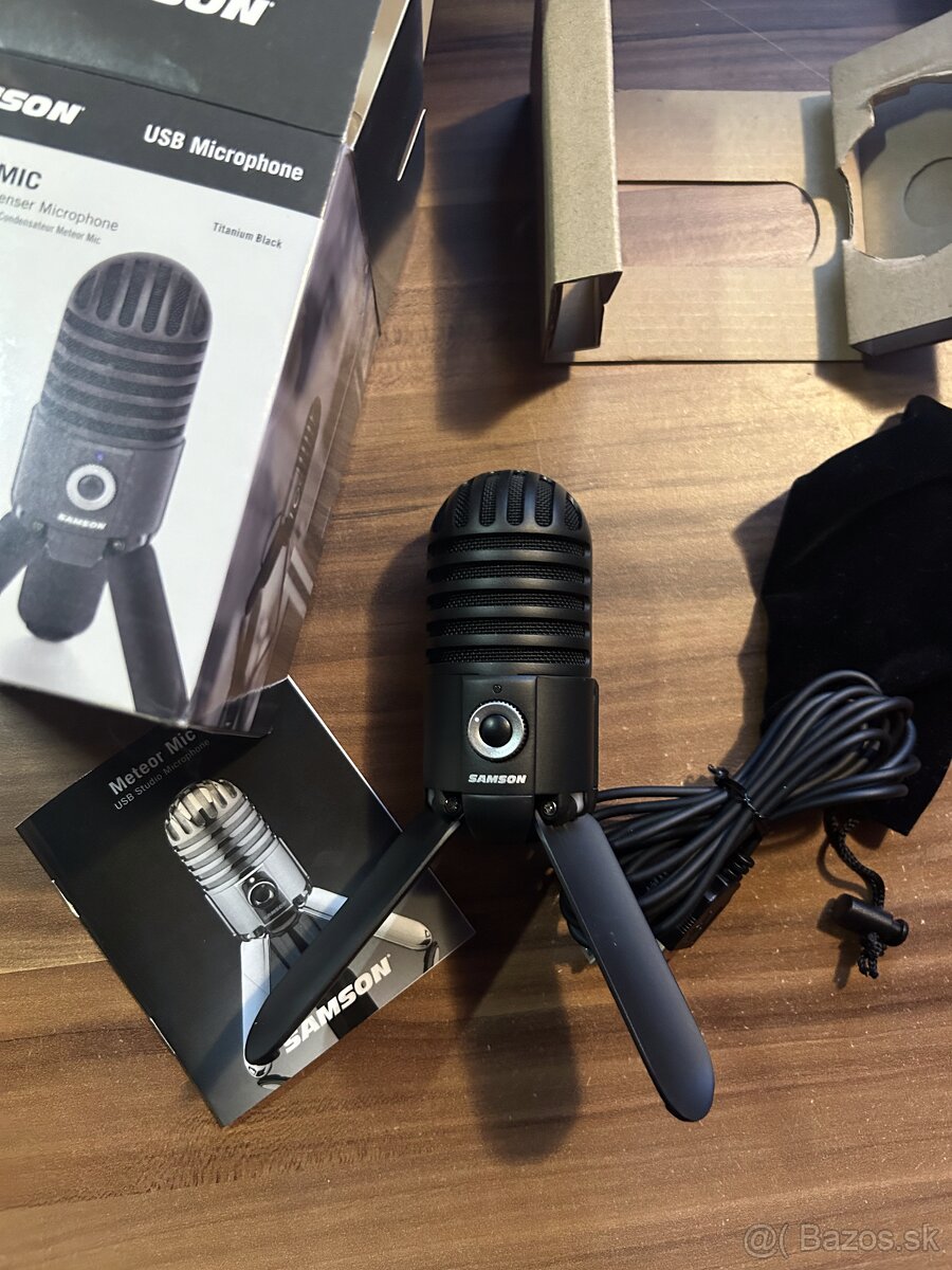 Predám mikrofón Samson Meteor Mic