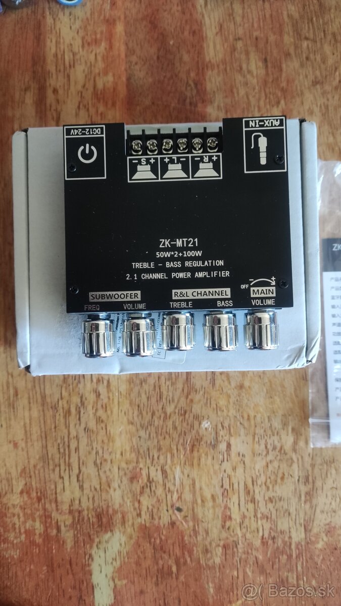 Zosilňovač ZK-MT21 2X50W+100W