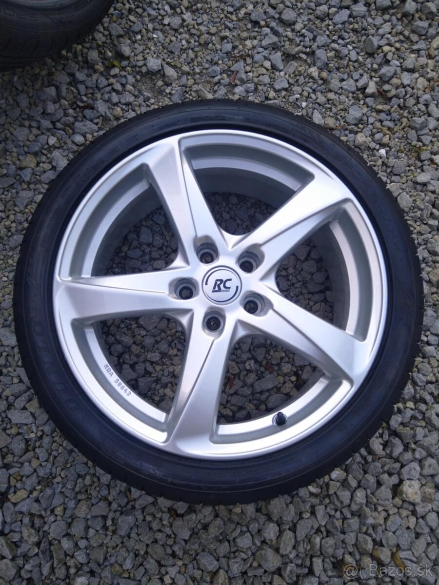 Alu 5 x 112 R 18 + pneu.