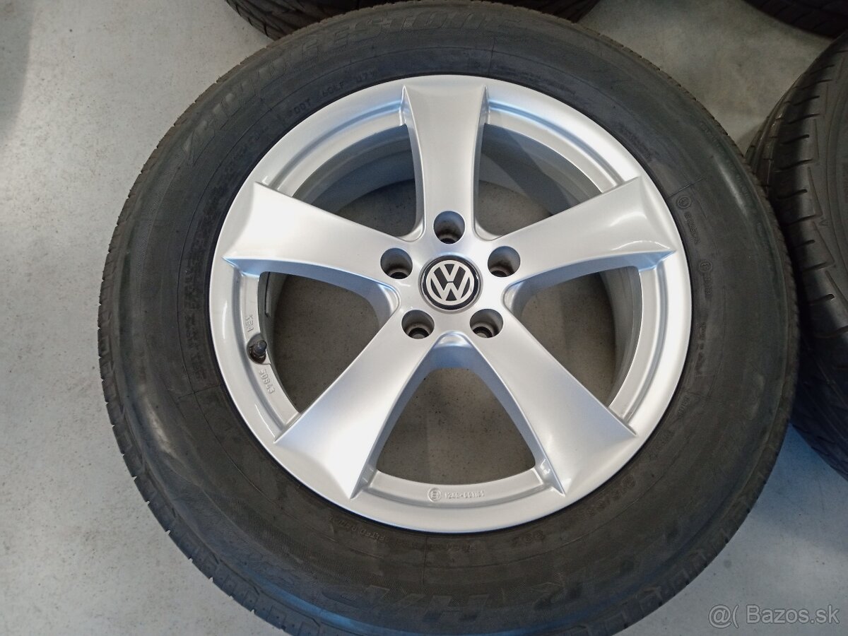 Predam letne ALU 5x112 R17 6,5J ET33 DEZENT VOLKSWAGEN