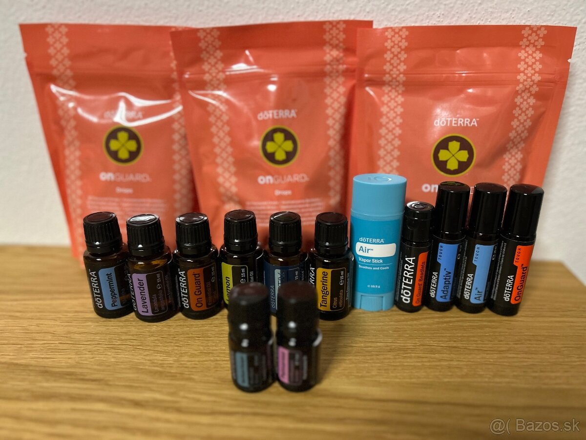 doTerra nove olejceky a produkty