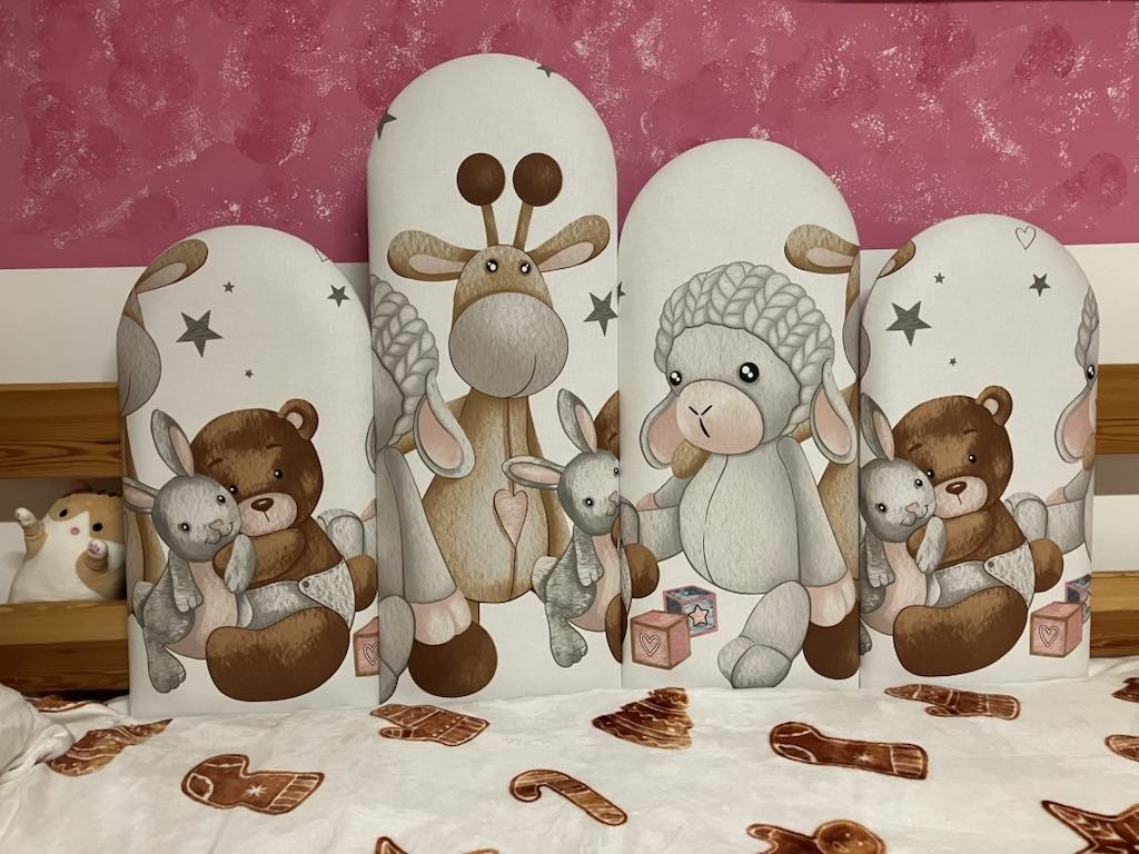 Detské čalúnené panely