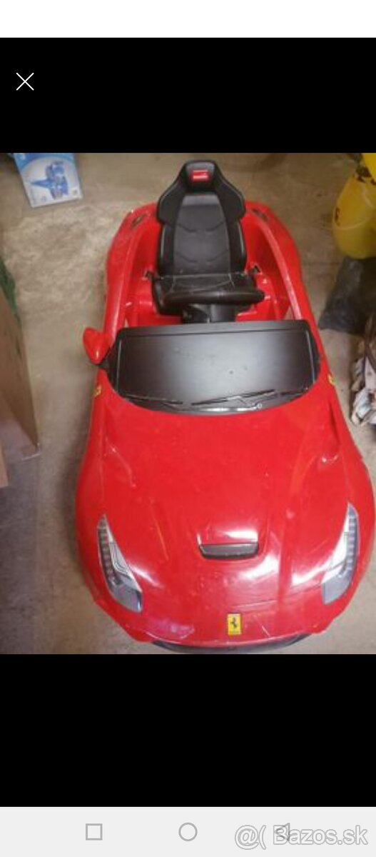 Detské elektrické autíčko Ferrari