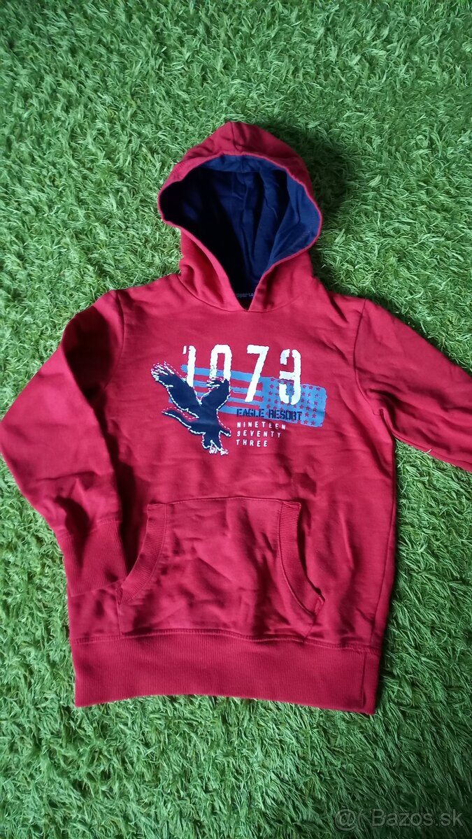 Mikina s kapucňou 122/128