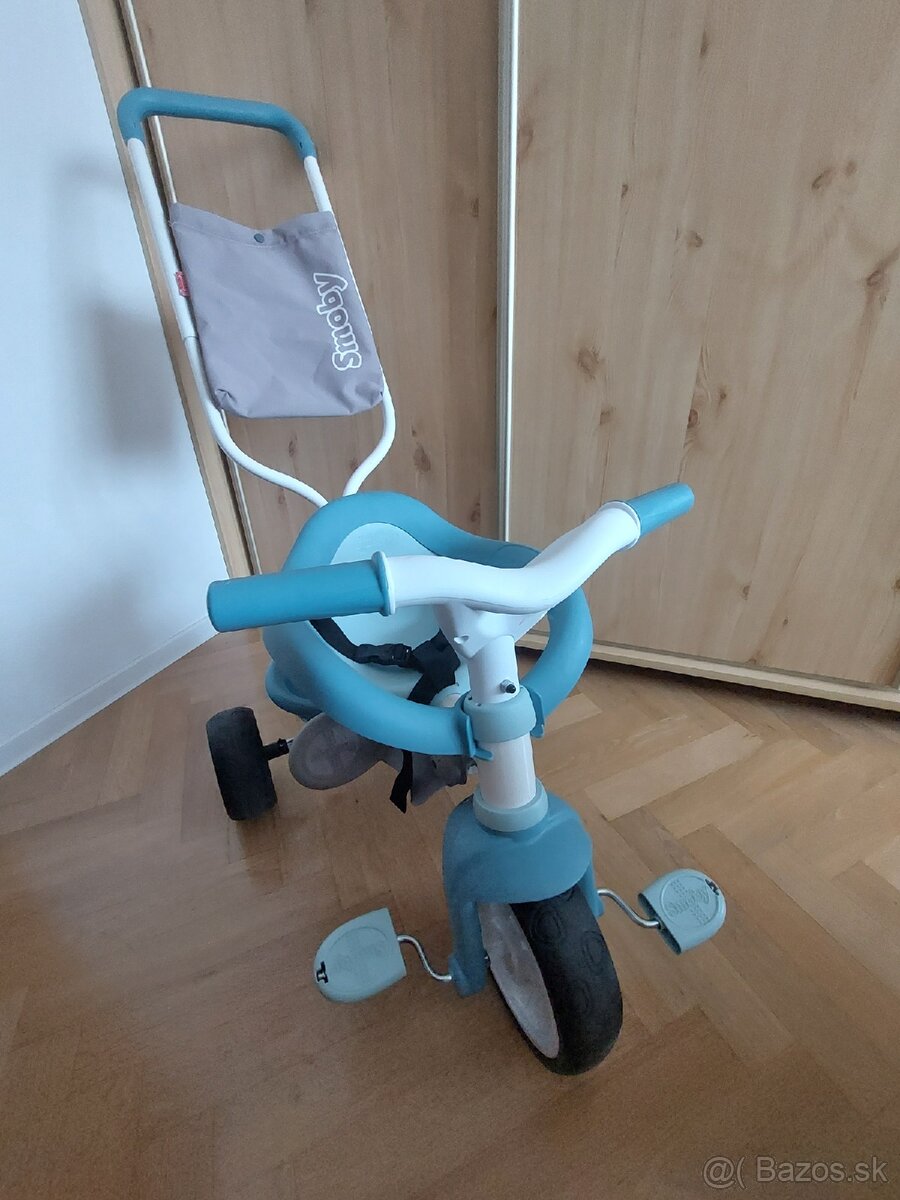 Trojkolka Smoby s odnímateľnou tyčou