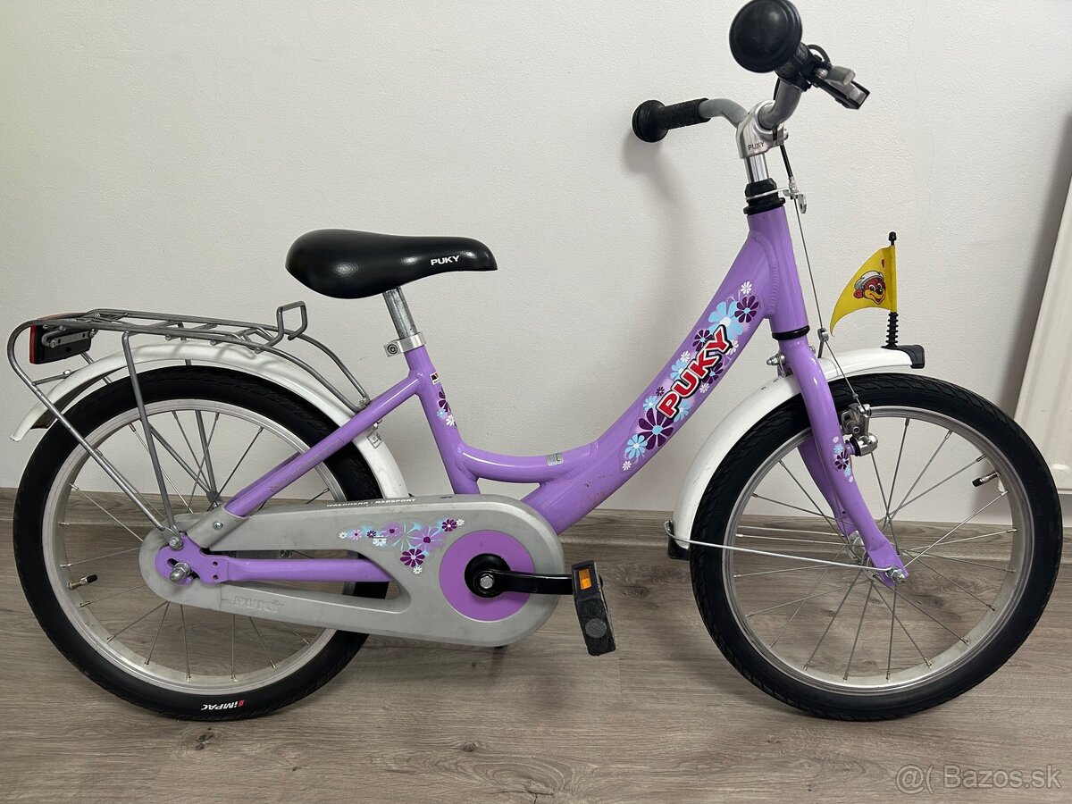PUKY detský bicykel ZL 18 Alu fialový.