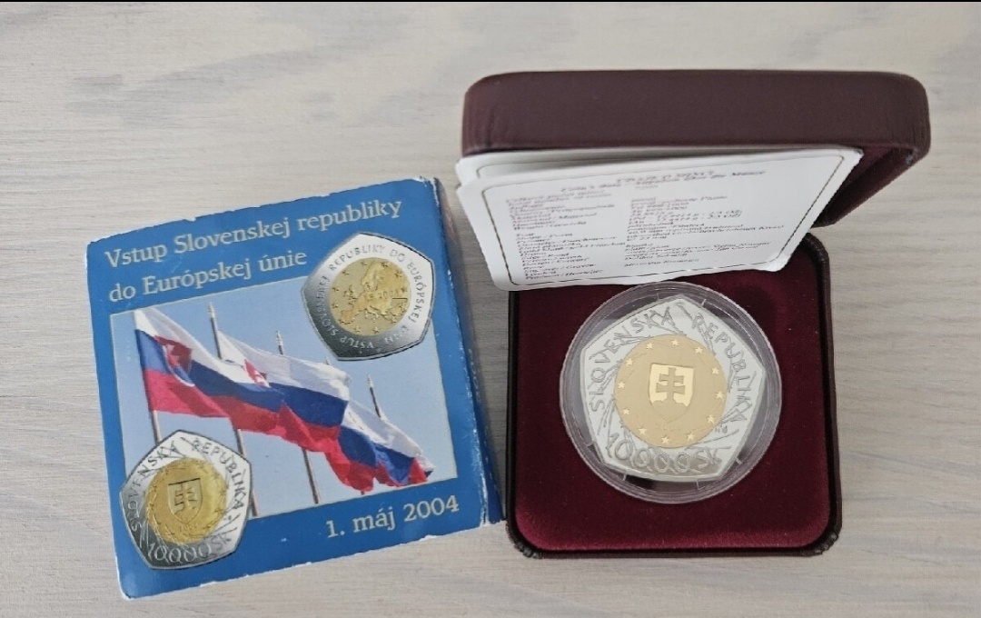 10 000 Sk Slovensko 2004 - Vstup SR do EÚ