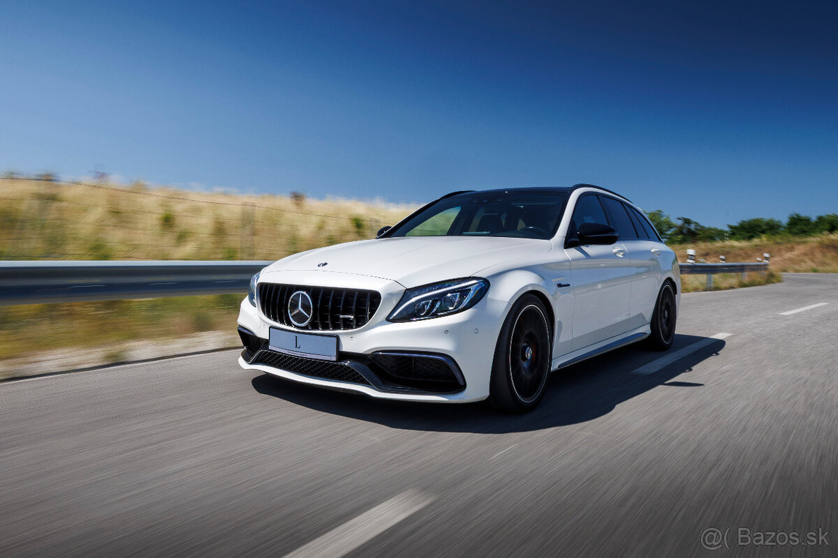 Mercedes C63S AMG Performance, 74000 km, 2017, krásny stav