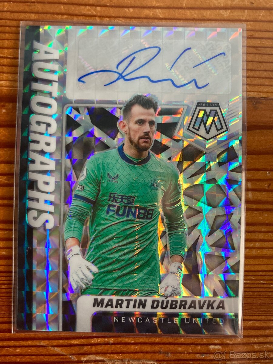 Futbalova karta Panini - Martin Dubravka