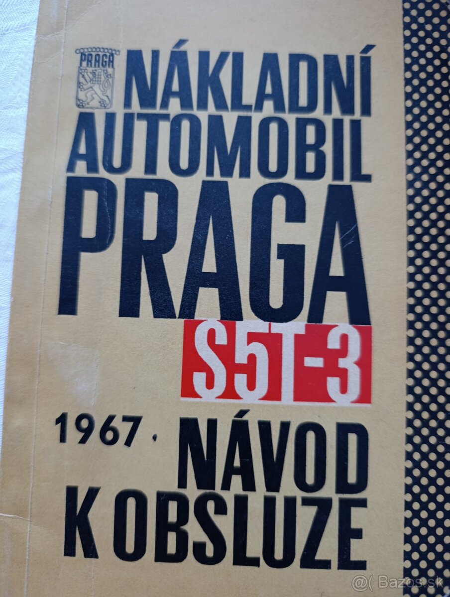 Návod k obsluhe Praga S5T-3