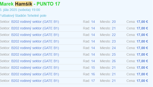 Hamšík Punto 17