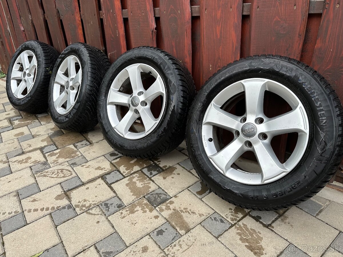 Elektróny 5x112 R16 + zimné pneu