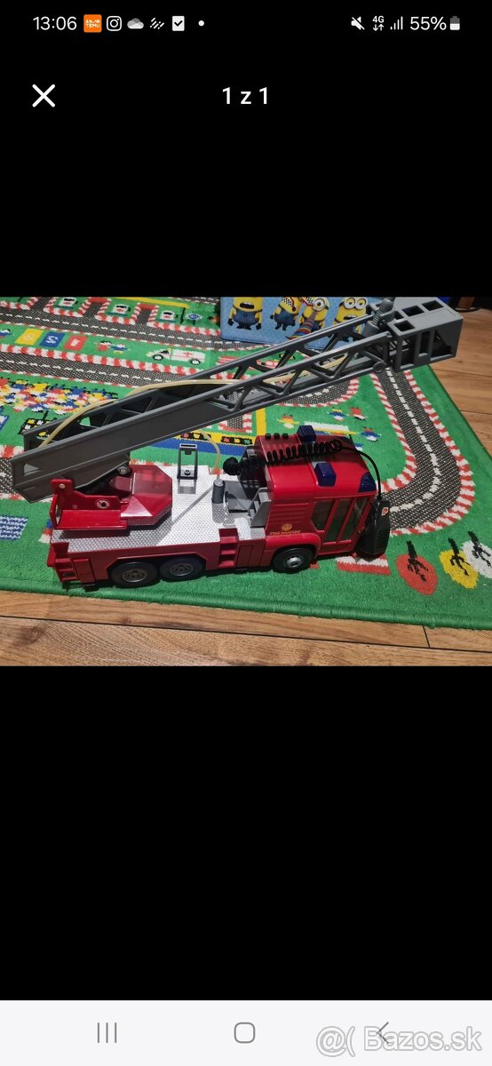 Velke hasicske auto