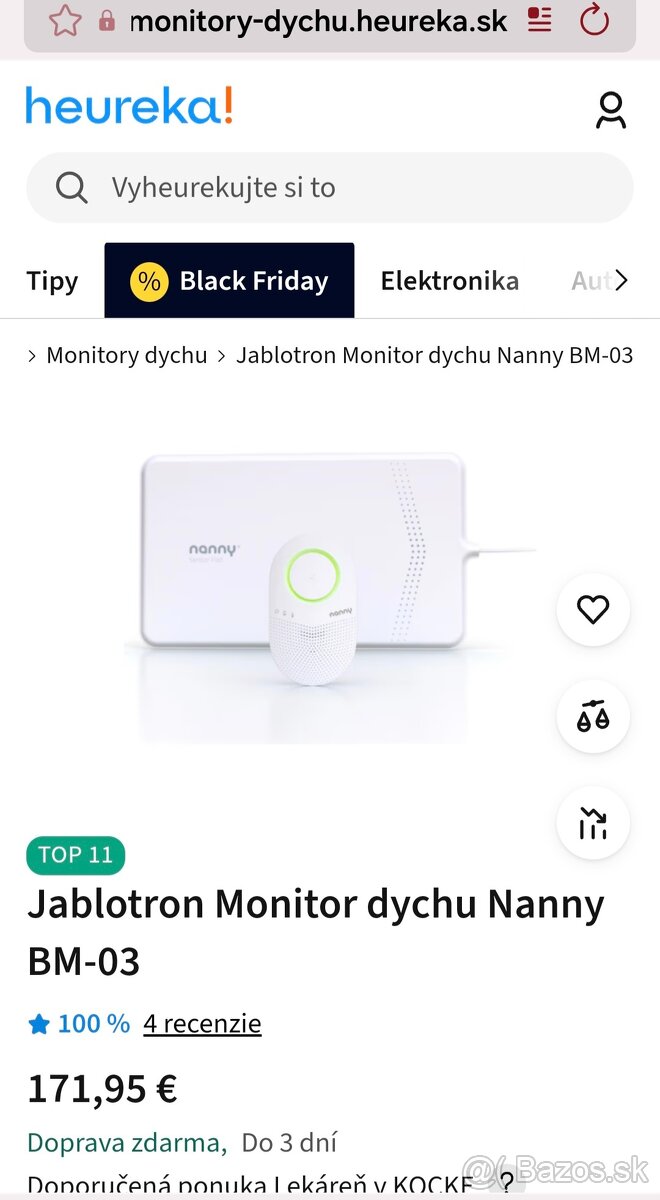 Jablotron Nanny BM-03