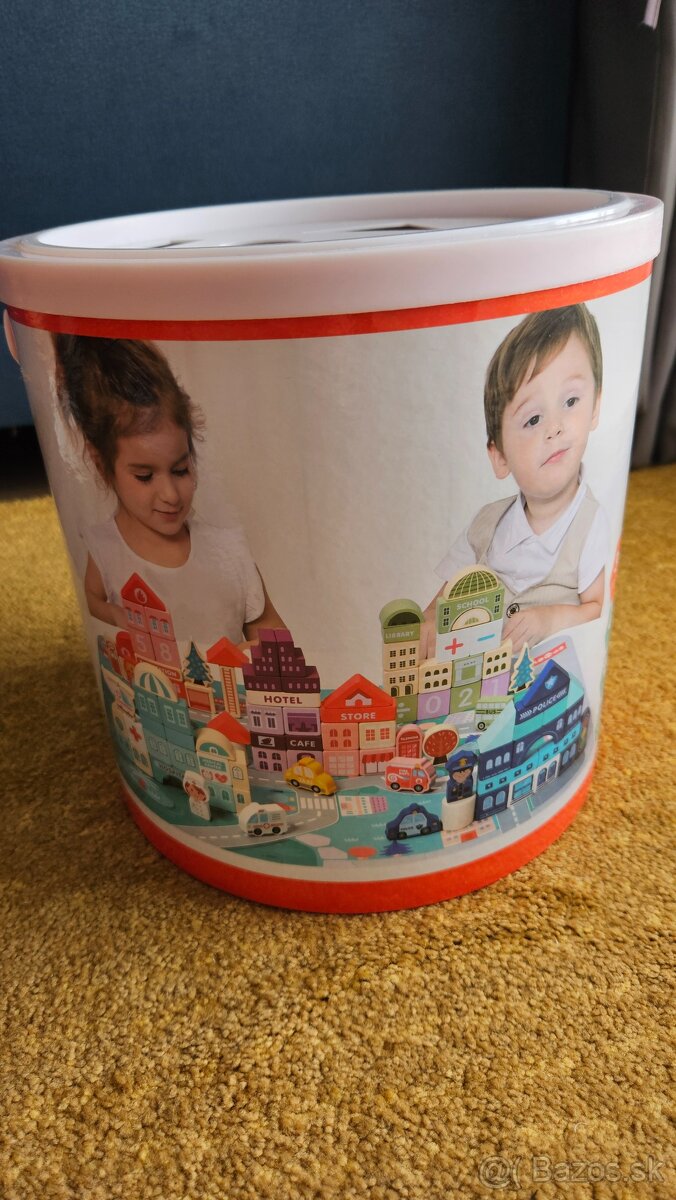 Drevena stavebnica mesto