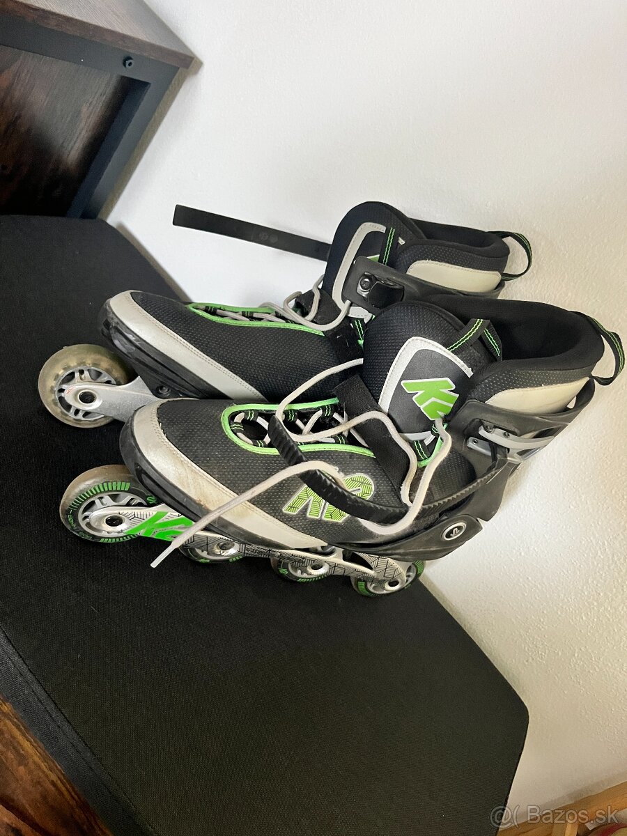 🛼 Kolieskové korčule K2, veľkosť 49