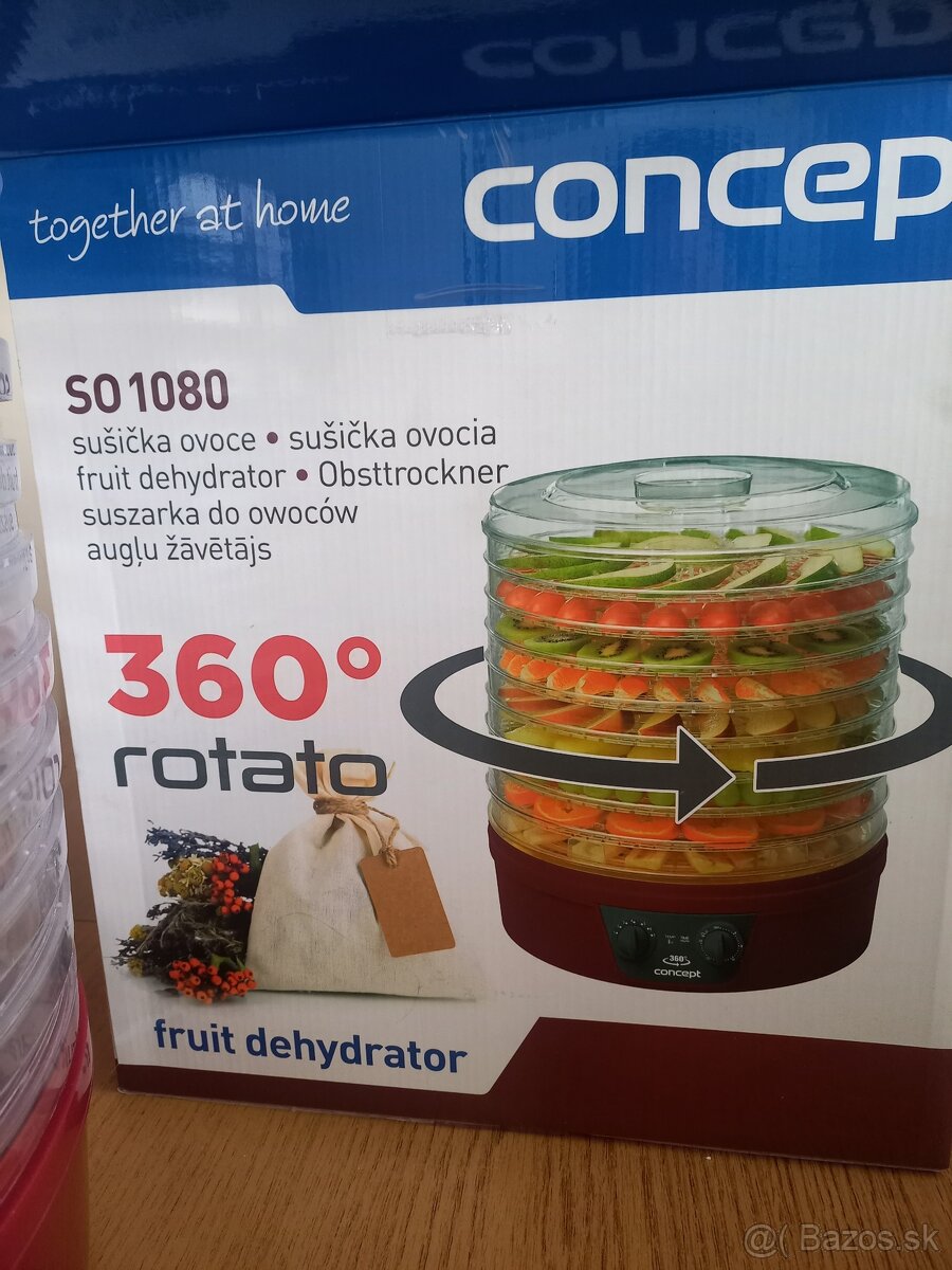 Sušička ovocia Koncept