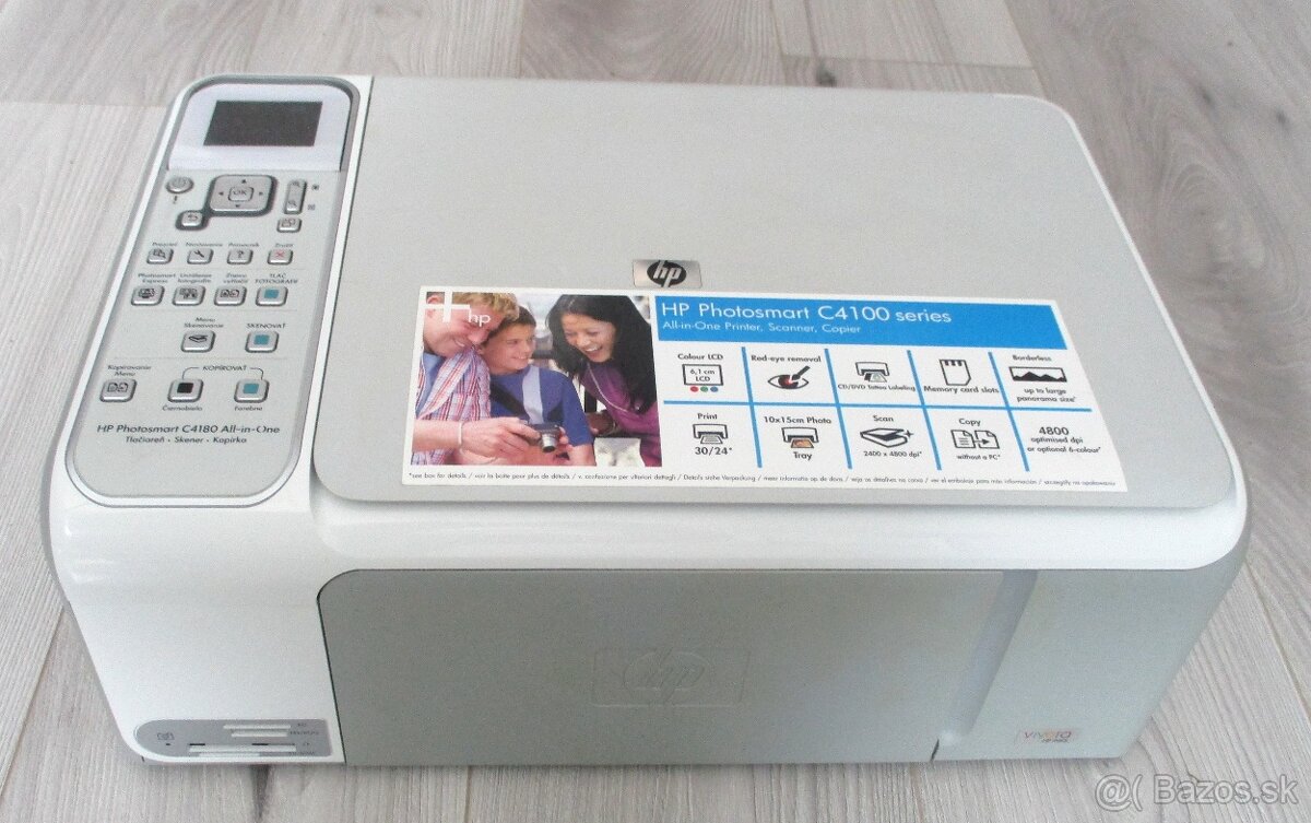 multifunkčnú atramentovú tlačiareň HP Photosmart C4180