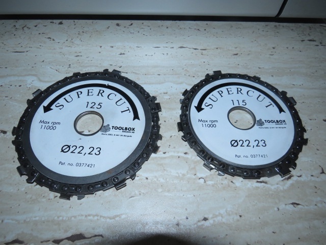 Predam nove kotuce TOOLBOX,115-125 mm