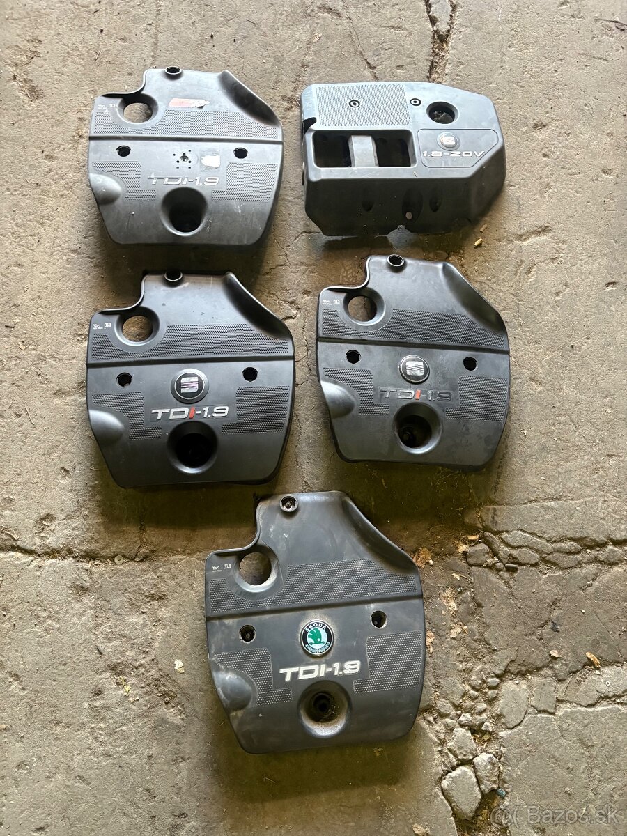 Vrchny kryt motora 1.9tdi 1.8