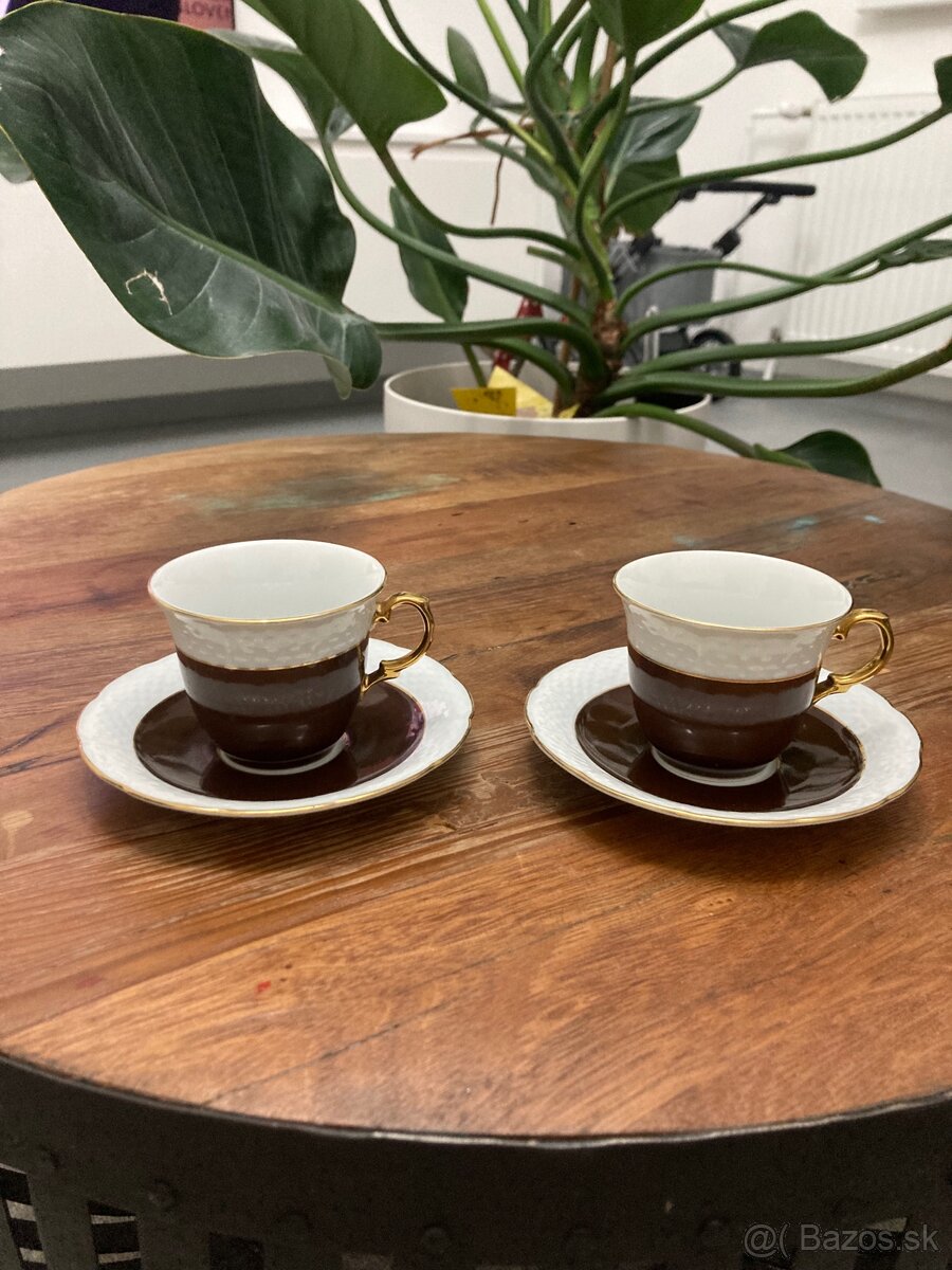 Hnedé šálky/2ks