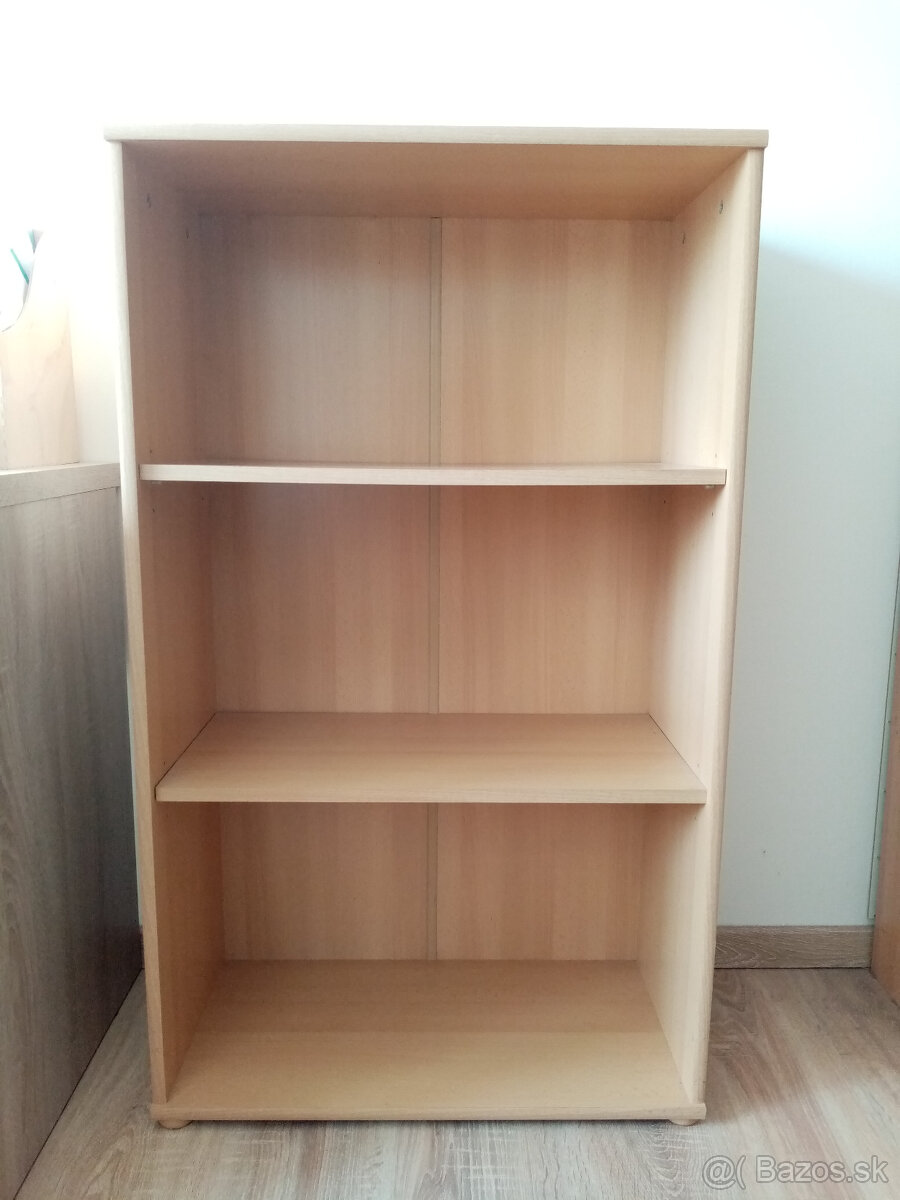 Predám knižnicu 110 x 65 x 30 cm