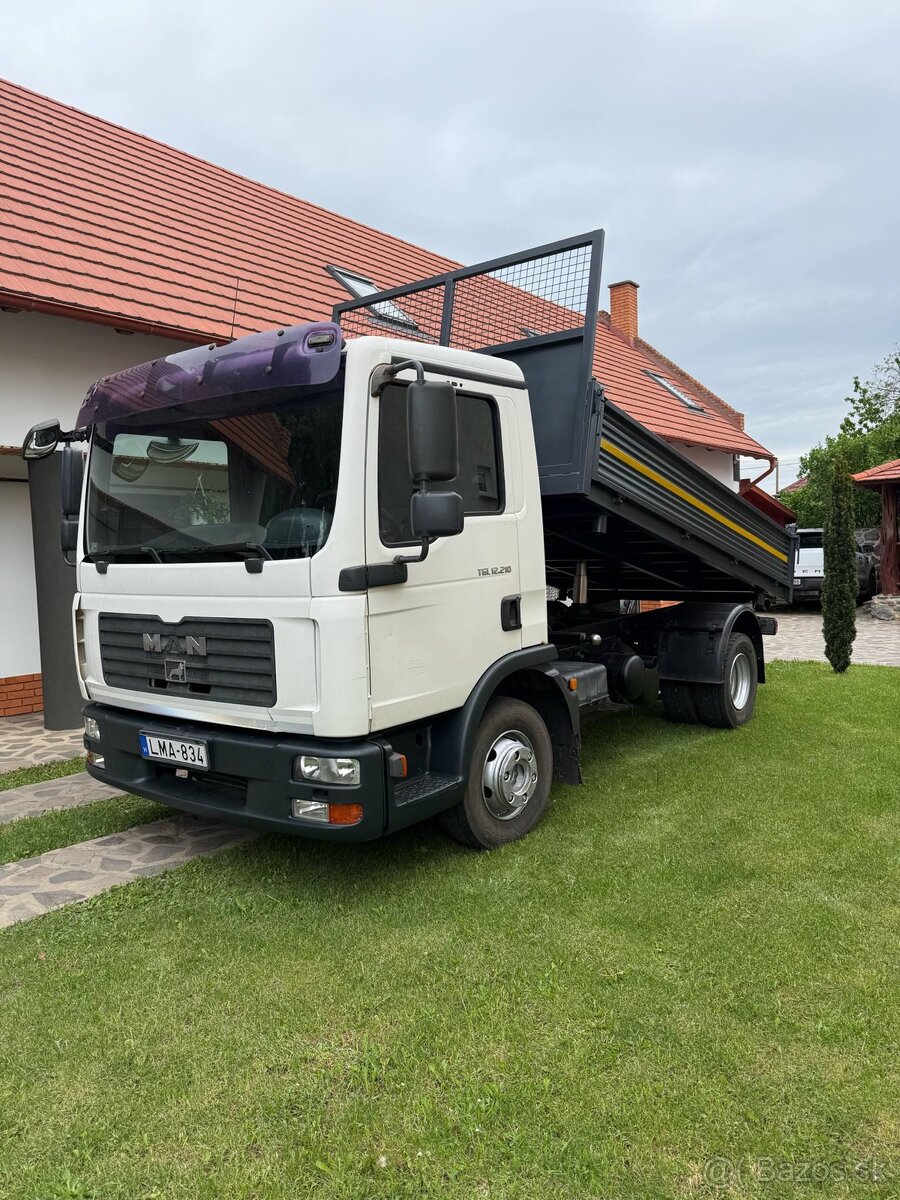 MAN TGL 12.210 kipper