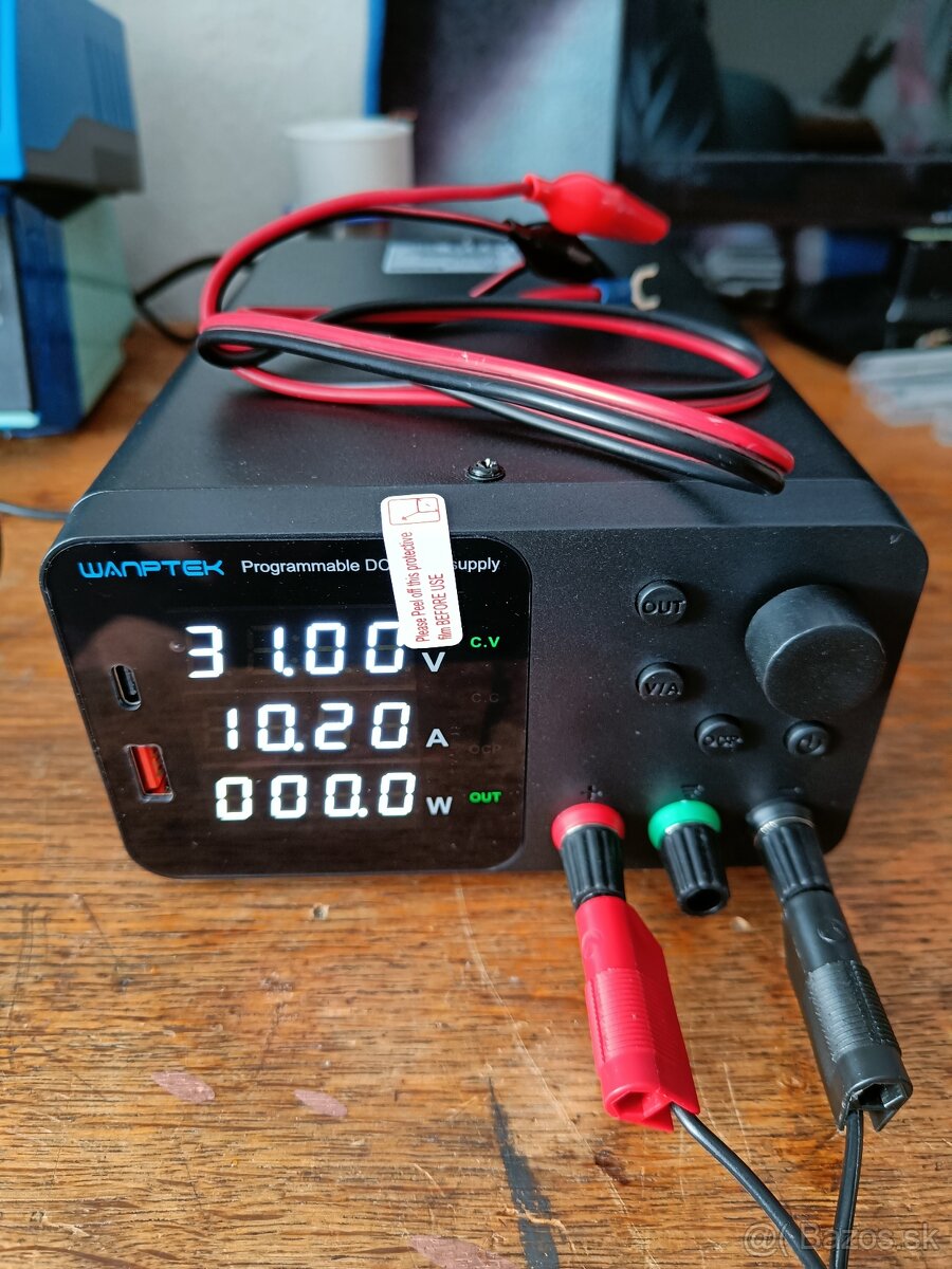 Laboratórny zdroj 31V/10,2A-NOVÝ