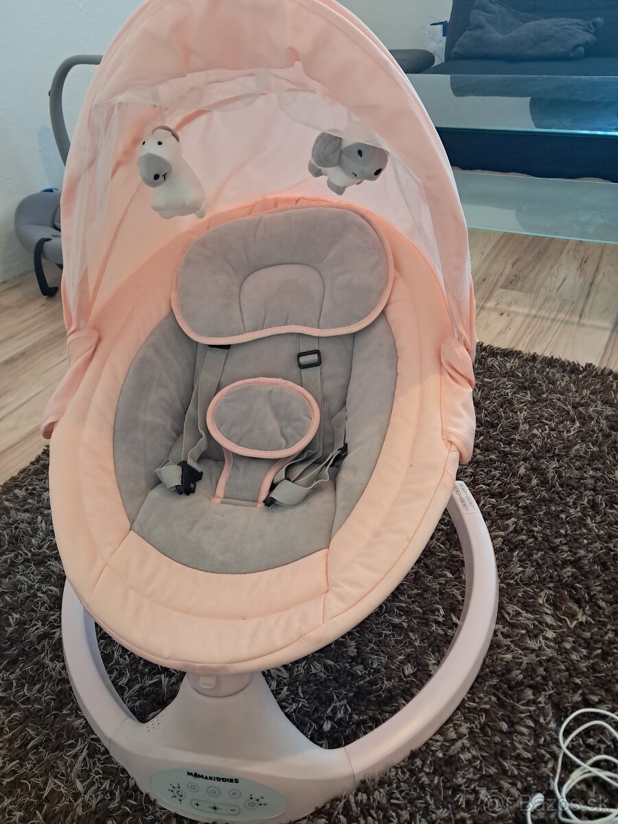 Elektrické detské hojdacie