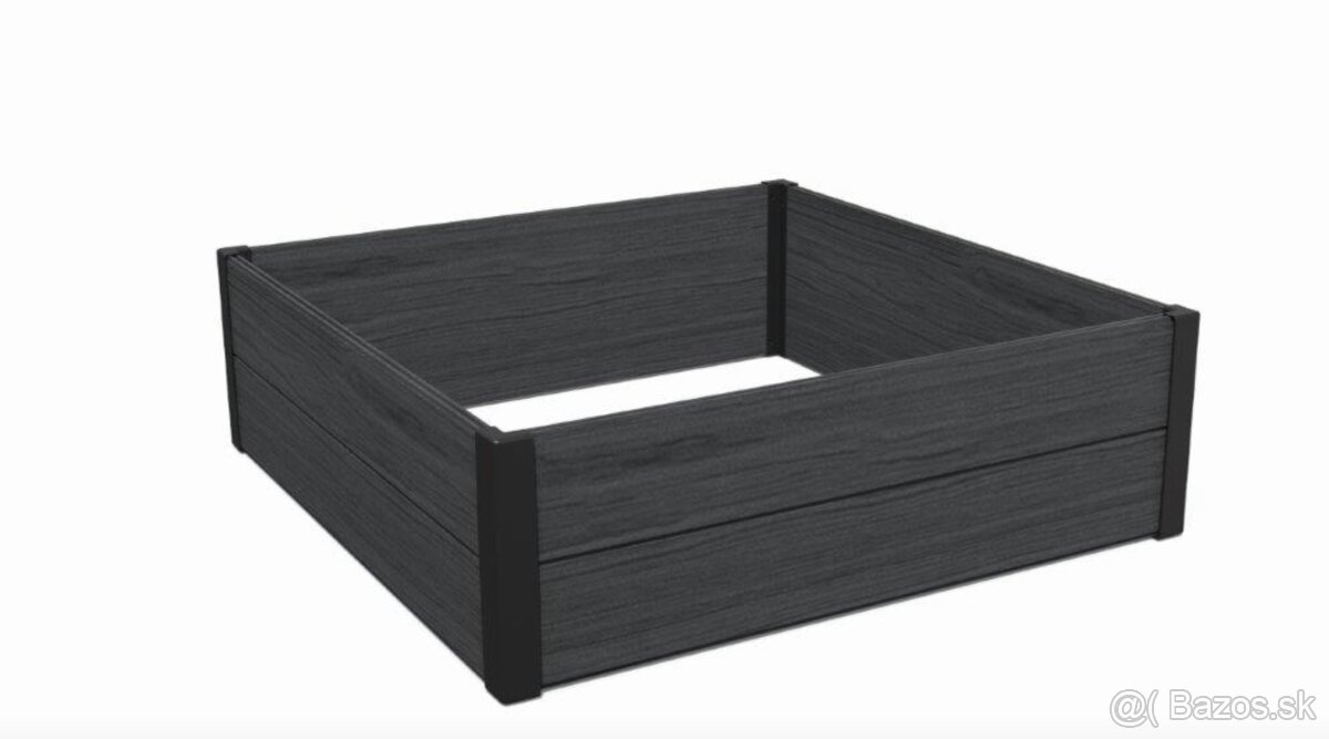 Vyvýšený záhon Keter Maple Square grafitový