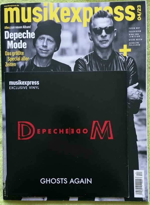 DEPECHE MODE 2 x vinyl SP 7 palce + magazin CD