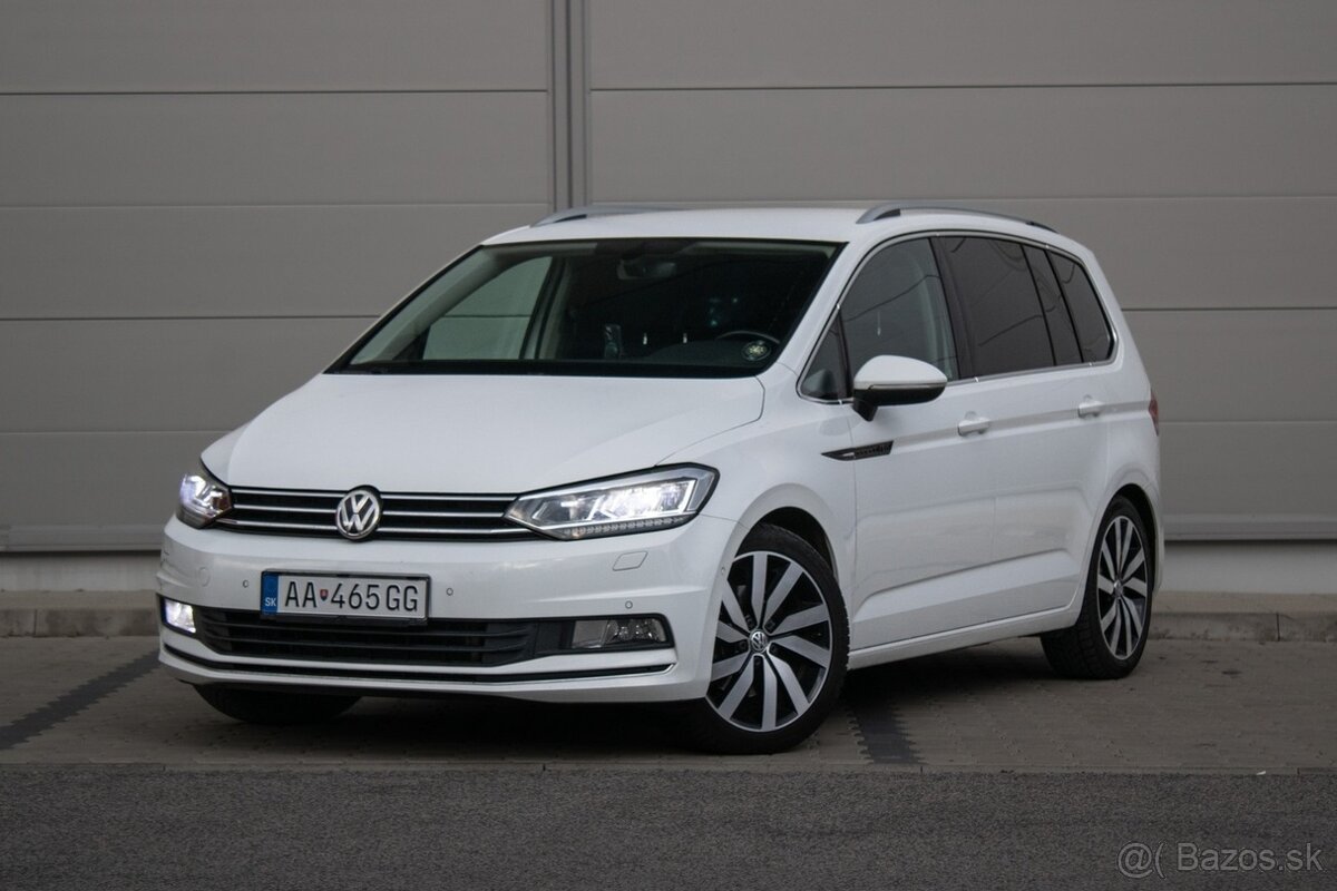 VW Touran 2.0 TDI 190k Highline DSG R-Line - Záruka 1 rok
