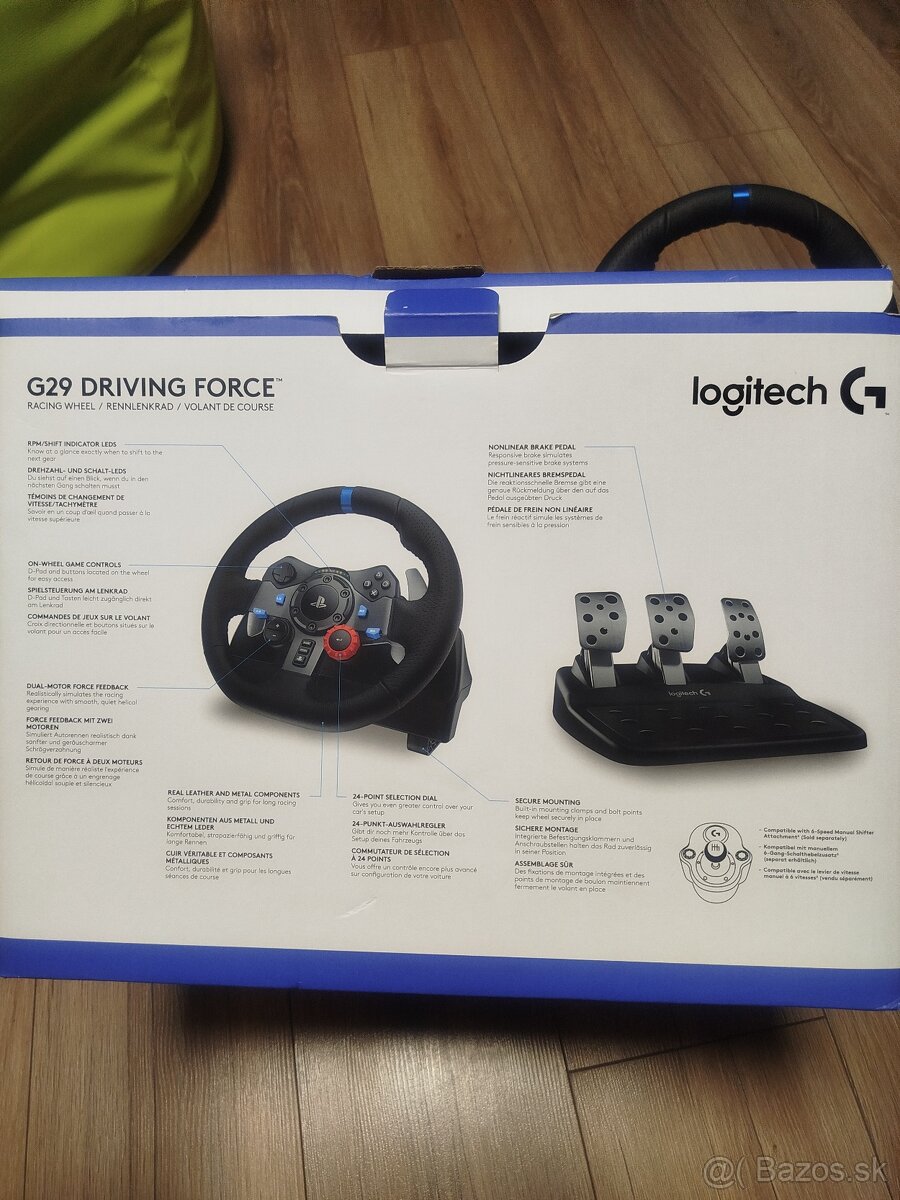 LOGITECH G29 volant a pedále