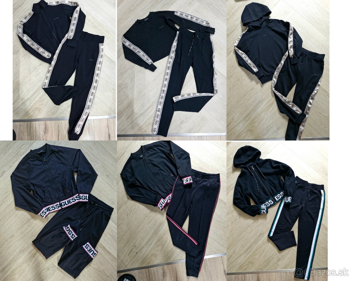 NOVE Guess cierna teplakova suprava rozne druhy XS