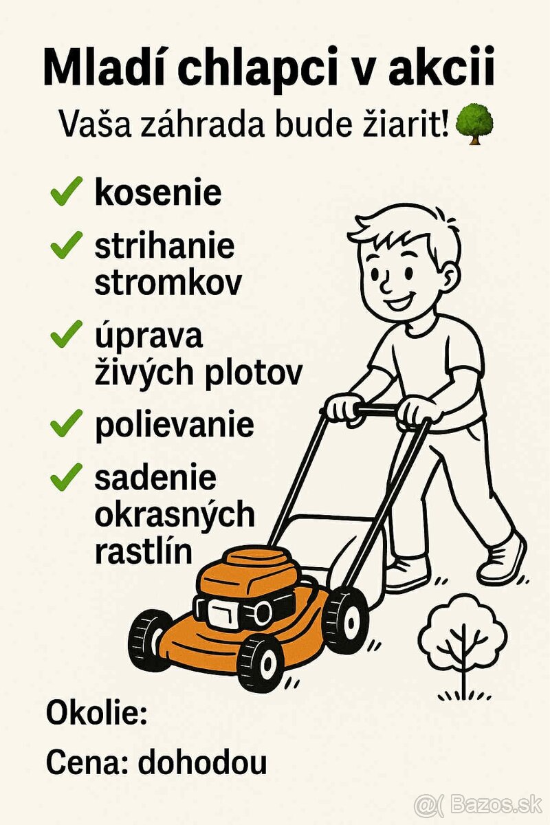 Záhradné práce