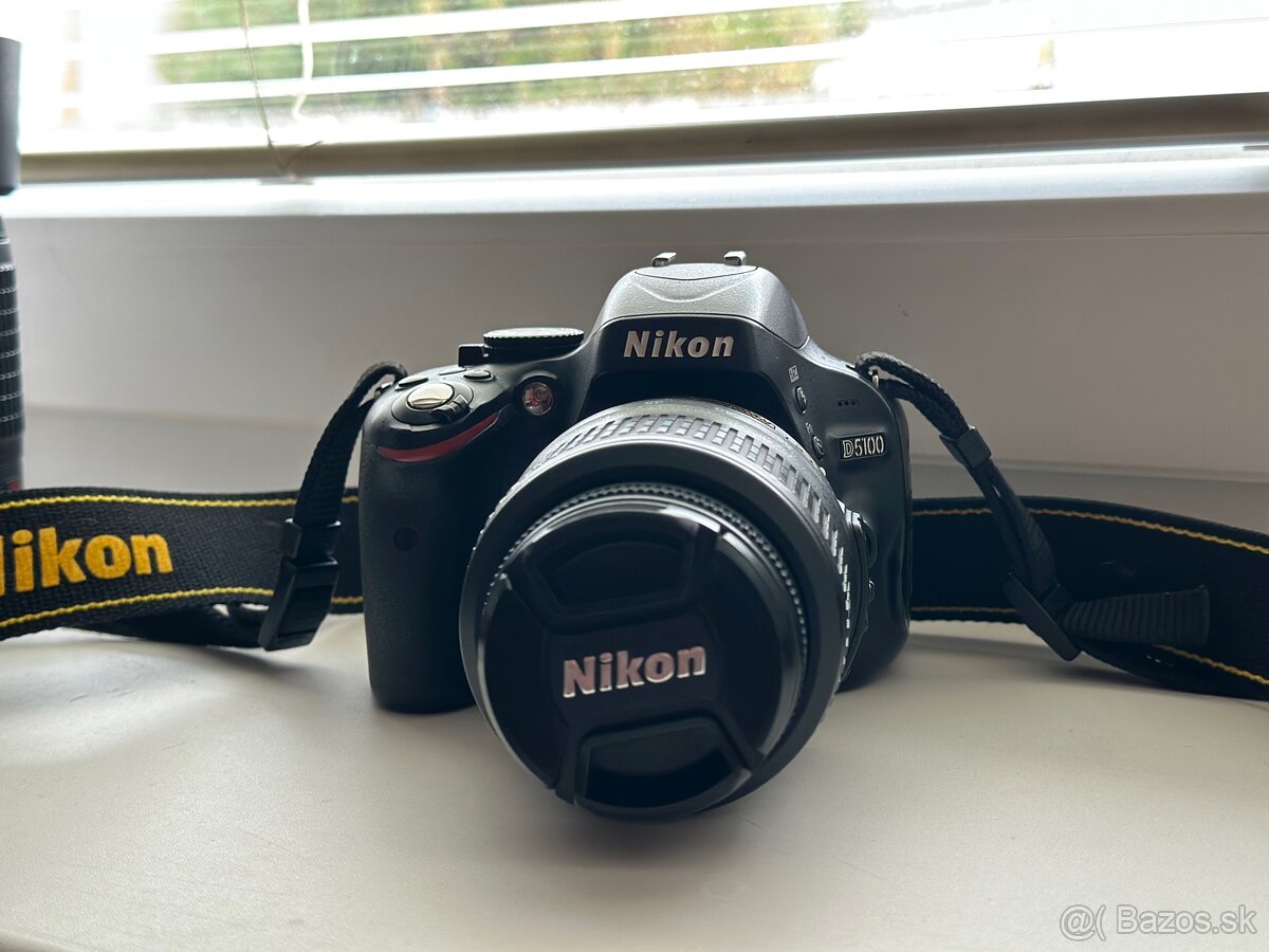 Nikon D5100 + príslušenstvo