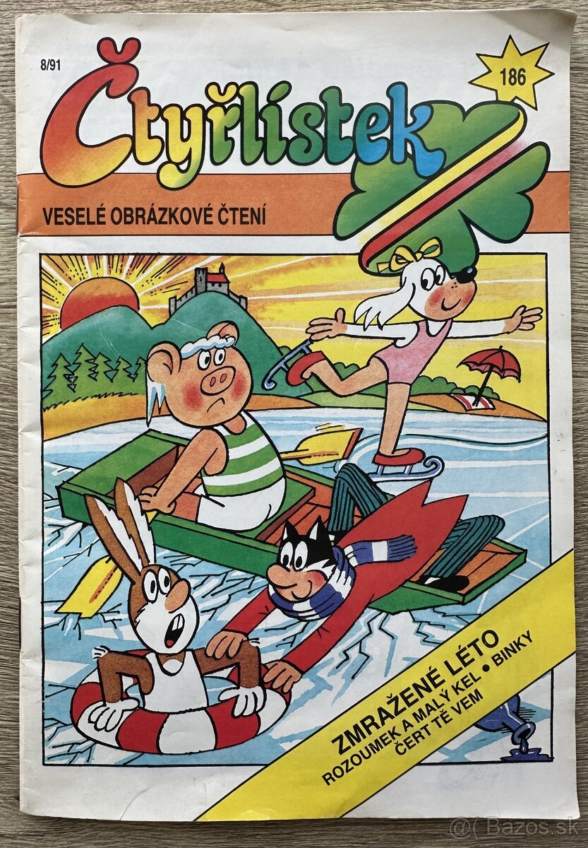 Komiks Čtyřlístek 186 za 2EUR