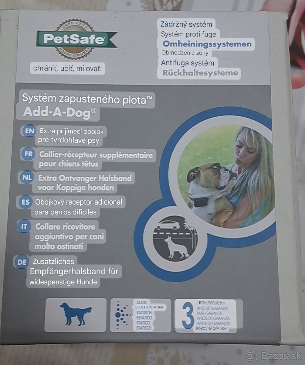 Nový elektrický obojok pre psíkov