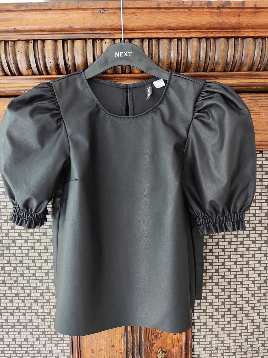 Koženkový top H &M