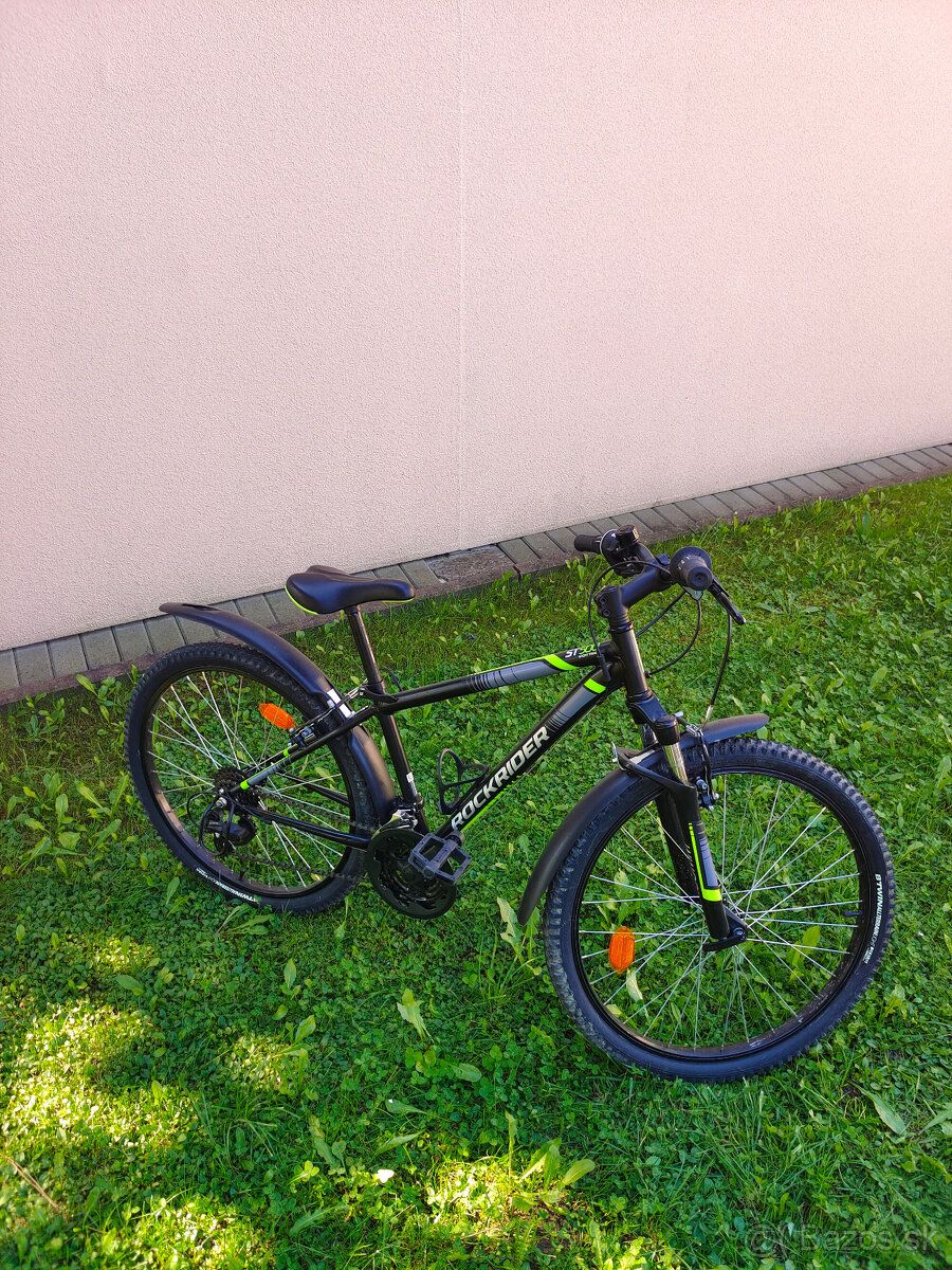 Detsky bicykel Rockrider st 500 24 palcov