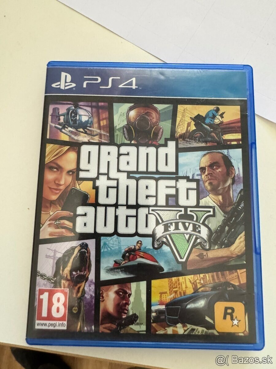 Predam gta V na playstation 4