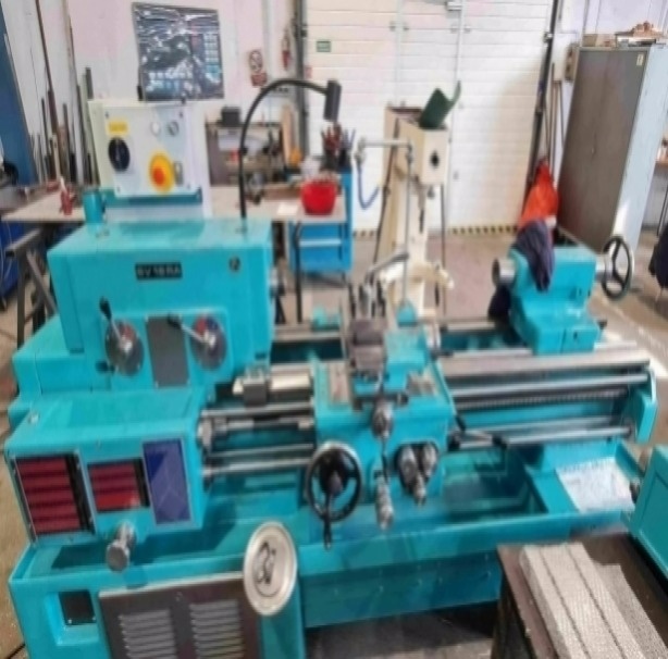 Soustruh SV 18 RA/1000, generální oprava dokončena v roce 20