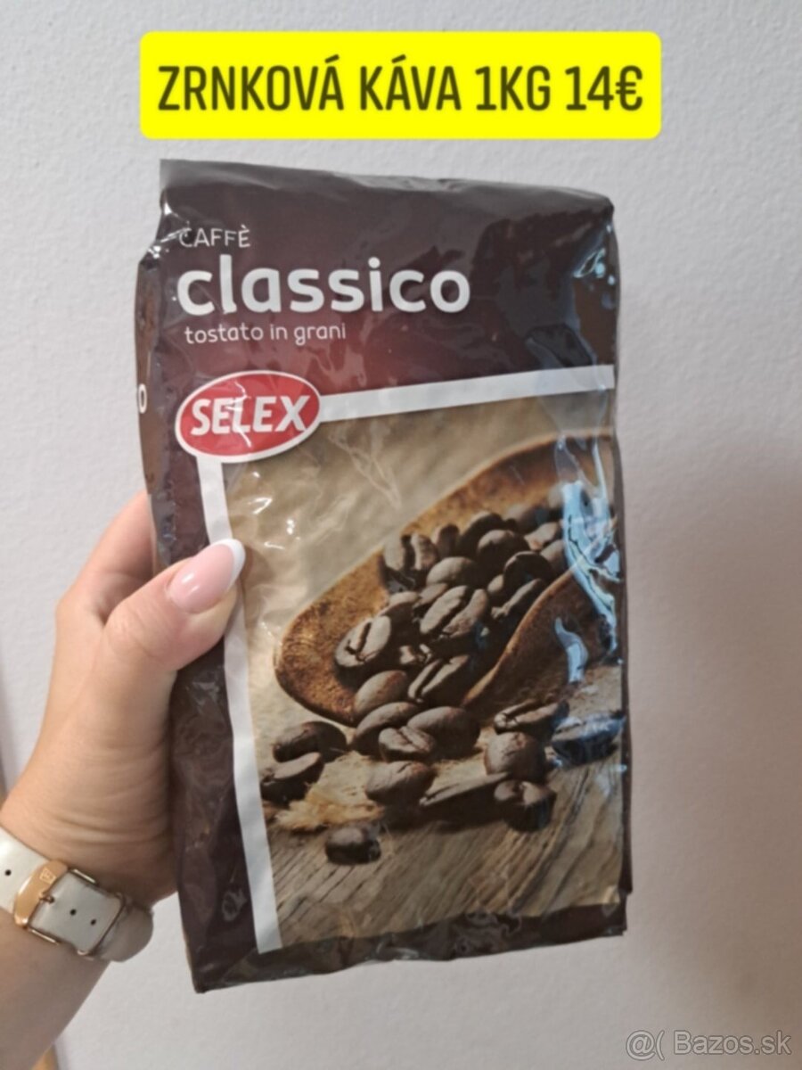 Selex zrnková káva